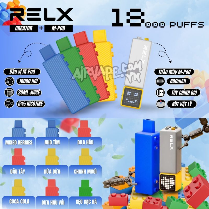 alt="relx m-pod, relx closed pod, pod 1 lần relx"