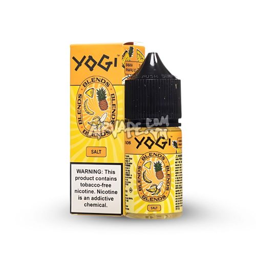 alt="Yogi Blends, yogi Blends saltnic, tinh dầu Yogi Blends saltnic, Tinh dầu yogi vị chuối"
