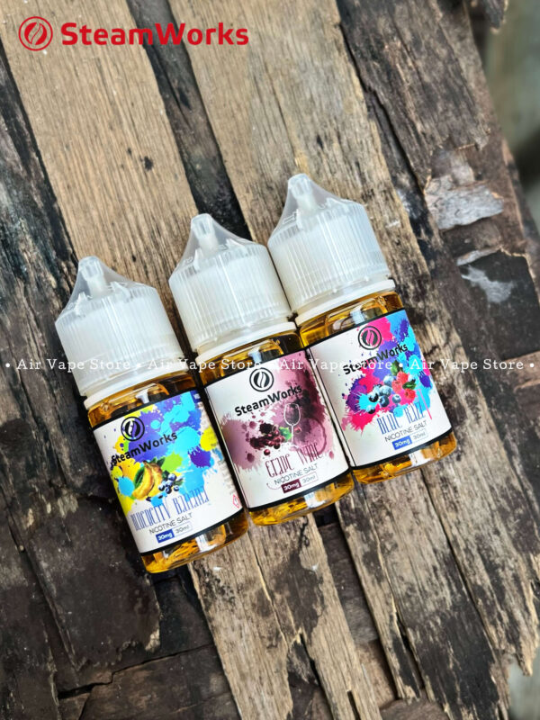 alt="steamworks salt nic, tinh dầu quận 11"