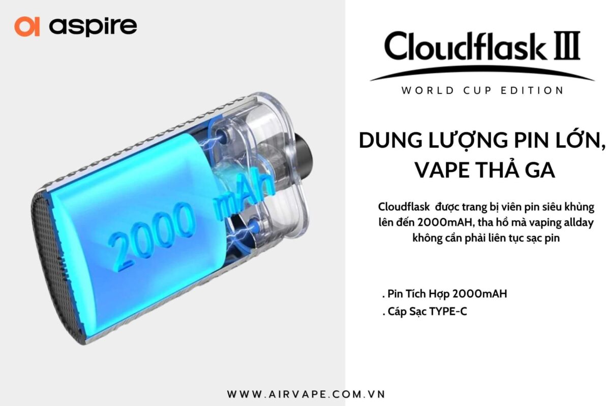 alt="Cloudflask 3 dung lượng pin"