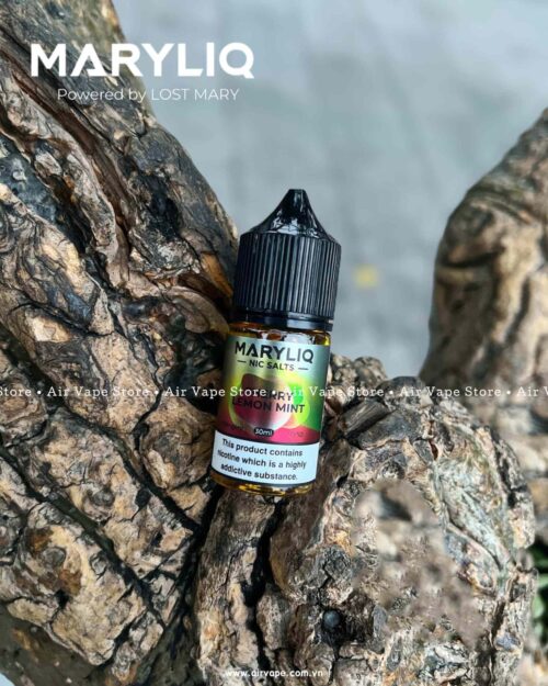 alt="Maryliq Salt Nic Cherry Lemon Mint 30ml, vị cherry chanh bạc hà chính hãng quận 11"
