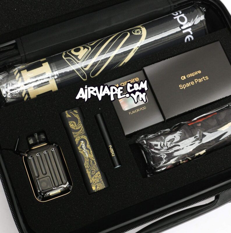 alt="aspire riil x black, pod mini chính hãng"
