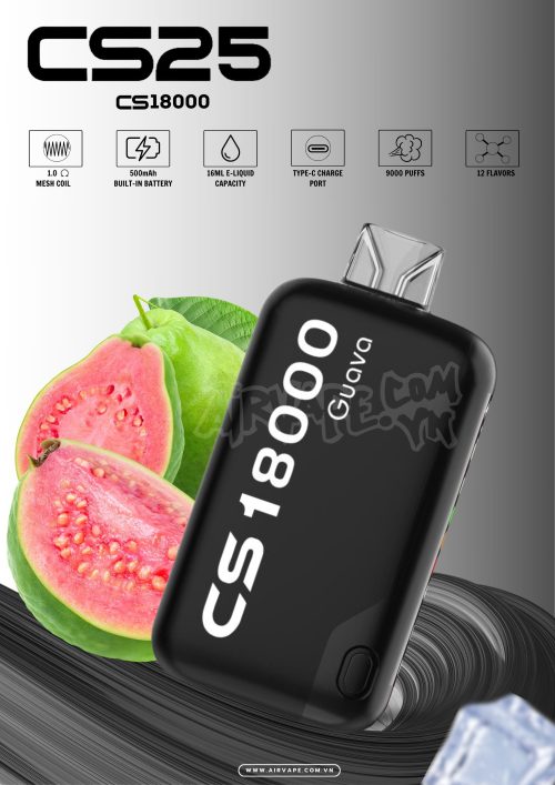 alt="cs25 vị ổi, pod 1 lần vị ổi, cs25 pod 1 lần"