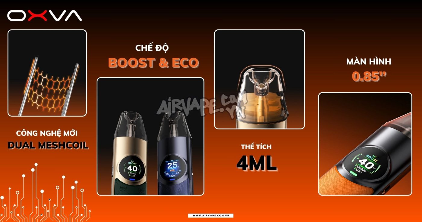 alt="NeXlim Oxva 2025, Xlim NeXlim Oxva, Máy Xlim mới nhất 2025"